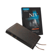 1107661226 | NIV Pitt Minion Reference Bible Goatskin Leather brown