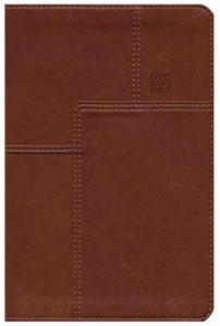 1414381085 | NLT Every Man's Bible Deluxe Messenger Edition-Layered Brown LeatherLike