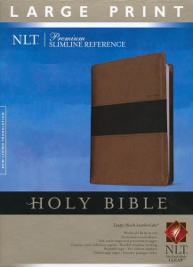 1414375115 | NLT Premium Slimline Reference Large Print Bible