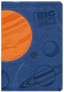 NKJV Big Picture Interactive Bible, Blue and Orange LeatherTouch