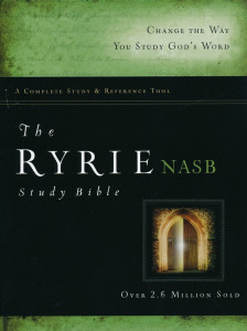 0802484581 | Ryrie NAS Study Bible Bonded Leather Black, Red Letter, Indexed