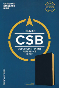 1535905824 | CSB Super Giant-Print Reference Bible