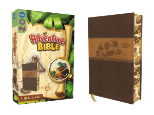 0310729696 | NIV Adventure Bible Full Color Chocolate/Toffee Duo-Tone