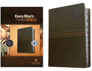 1496466357 | NIV Every Man's Bible-Deluxe Heritage Edition Brown/Tan TuTone Indexed
