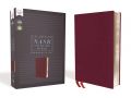 0310450942 | NASB Thinline Bible Comfort Print Burgundy Bonded Leather