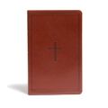 1087702593 | KJV Ultrathin Reference Bible Brown LeatherTouch Indexed