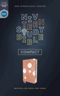 0310455901 | NIV Teen Study Bible Compact Comfort Print Peach Leathersoft