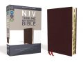 0310449642 | NIV Thinline Reference Bible Burgundy Bonded Leather Indexed