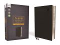 0310455669 | NASB Thinline Bible Large Print-Black Leathersoft