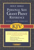 1598560972 | KJV Reference Bible Personal-Sized Giant Print Imitation Leather Burgundy