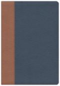 1683071514 | NKJV/Amplified Parallel Bible Large Print-Blue/Brown Flexisoft Leather