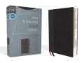 0310463386 | NIV Thinline Bible Compact Comfort Print Black/Gray Leathersoft