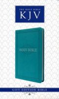 1432117548 | KJV Gift Edition Bible Turquoise LuxLeather