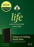 1496455169 | NLT Life Application Study Bible Third Edition RL Black Onyx LeatherLike