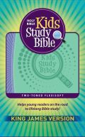 1683072839 | KJV Kids Study Bible Purple/Green Flexisoft