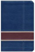 1433619679 | Military Families Bible, Navy and Crimson LeatherTouch