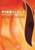 1619706903 | ESV Fire Bible Student ESV Fire Bible Student Edition Brass Brown Chestnut Flexisoft