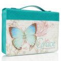 6006937131699 | Bible Cover-Classic Butterfly Blessings/Grace Medium