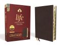 0310452872 | NIV Life Application Study Bible  Large Print Bonded Leather Burgundy Indexed