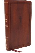 0785233598 | NKJV Personal Size Large Print Reference Bible Comfort Print Brown Leathersoft