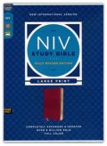 0310449227 | NIV Study Bible/Large Print Fully Revised Edition Comfort Print Burgundy Leathersoft